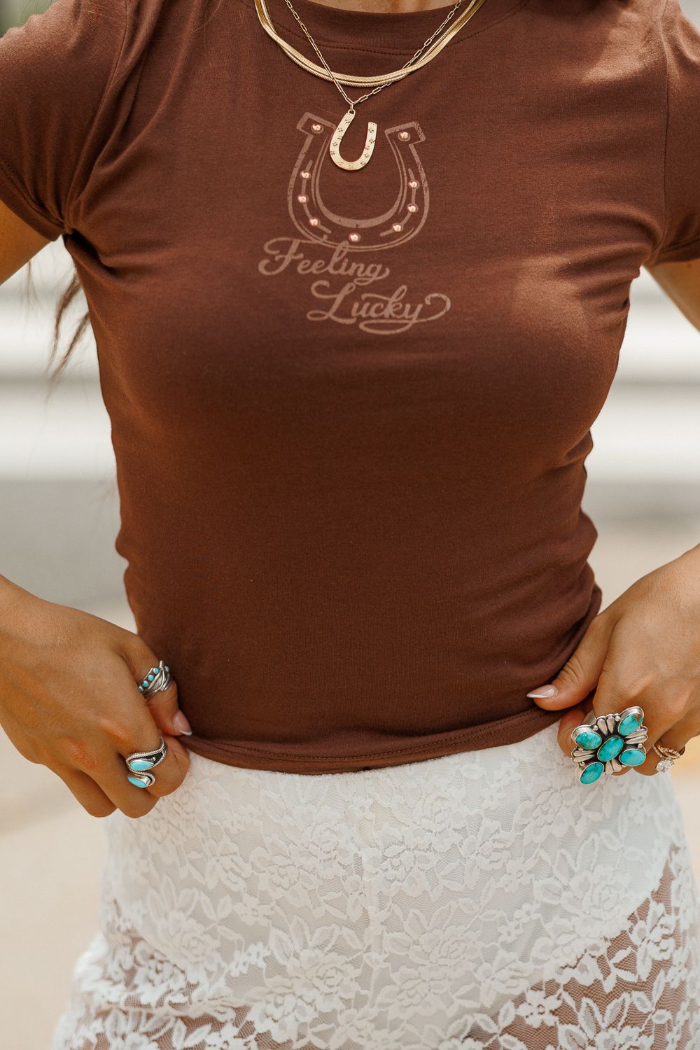 Feelin' Lucky Baby Tee