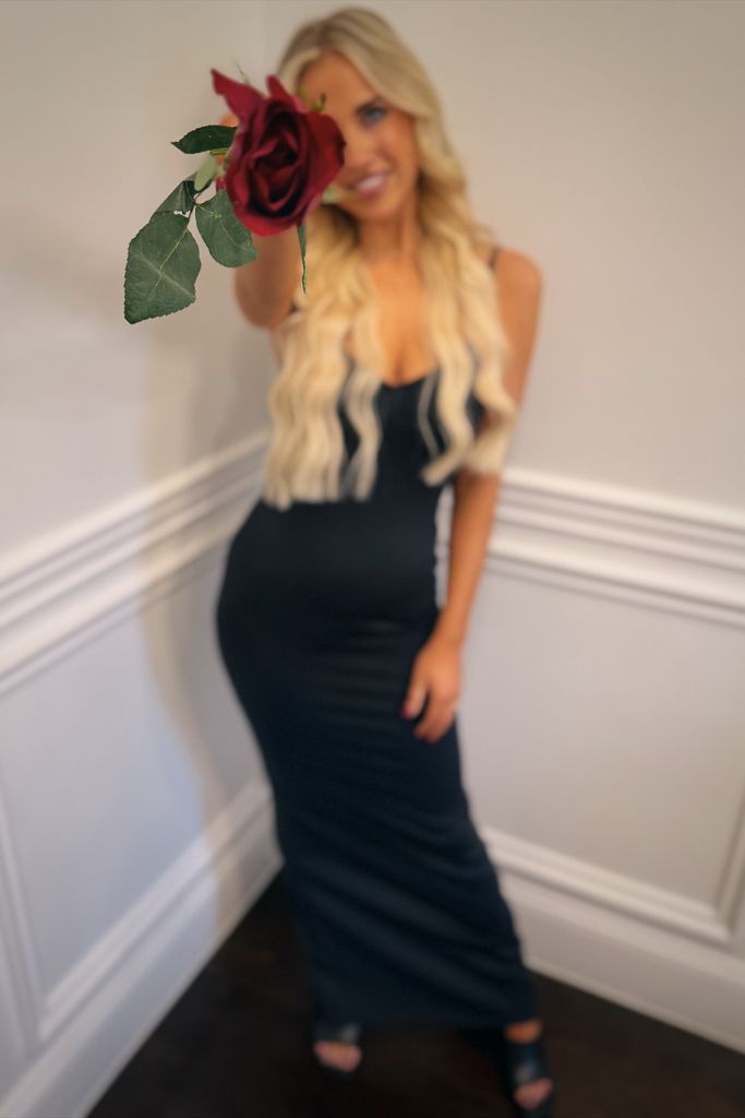 Seamless Maxi Dress - Black