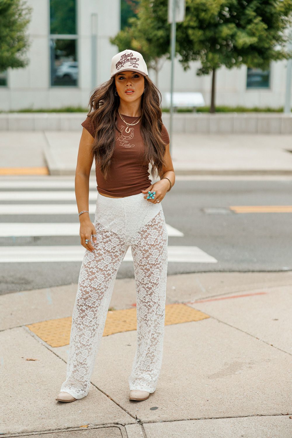 Allison Pants- White
