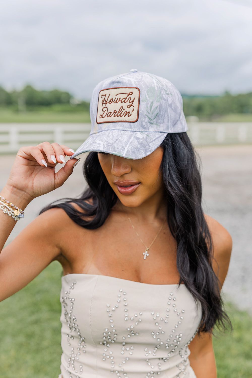 Howdy Darlin'  Hat - Light Camo