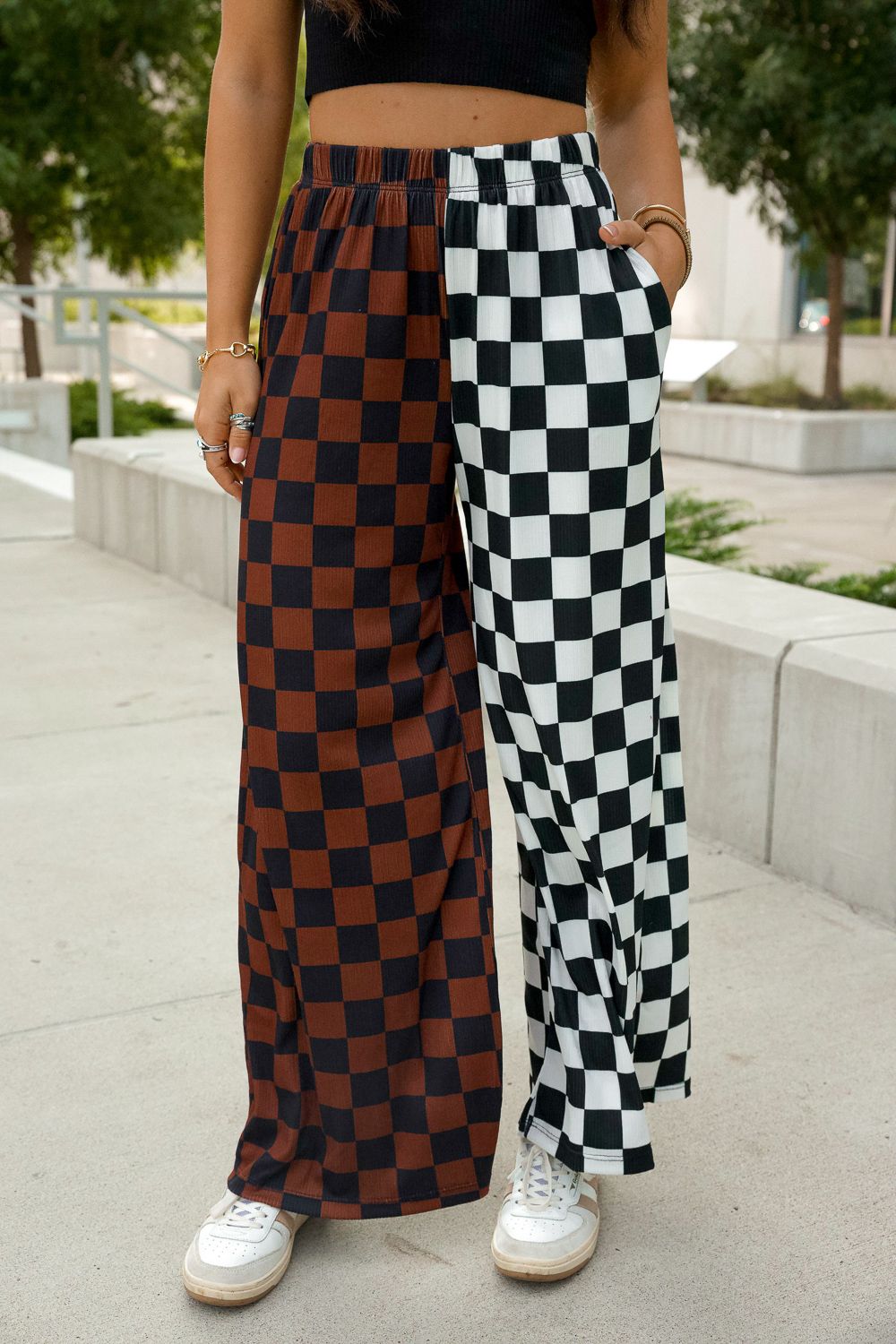 Split Decisions Checkered Pants